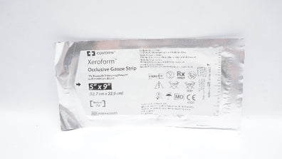 Covidien 8884433605 Xeroform Occlusive Gauze Strip 5inch x 9inch (x)
